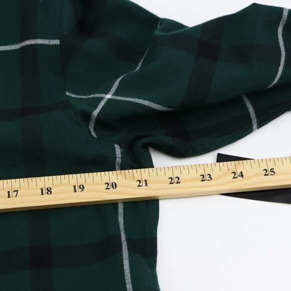 Alfani Mens Shirt Green Size Small Parsons Plaid Print Button Up MSRP $65 - Picture 7 of 8